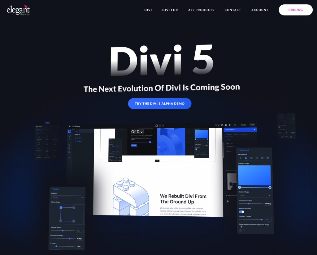 Screenshot Divi Themes