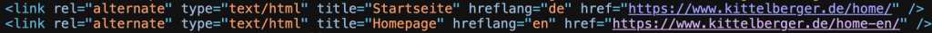 Hreflang-Tags