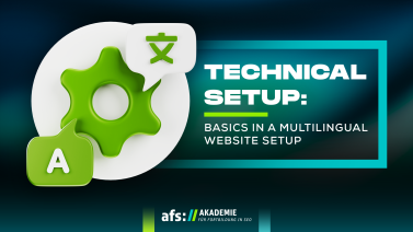 Technik-Setup: Basics in einem mehrsprachigen Website-Setup