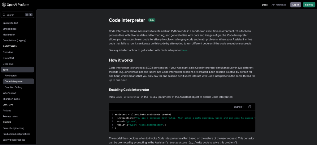 Screenshot Code Interpreter